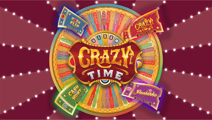 Crazy Time - Jogue com dinheiro real