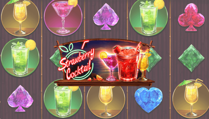 Strawberry Cocktail machine à sous gratuite