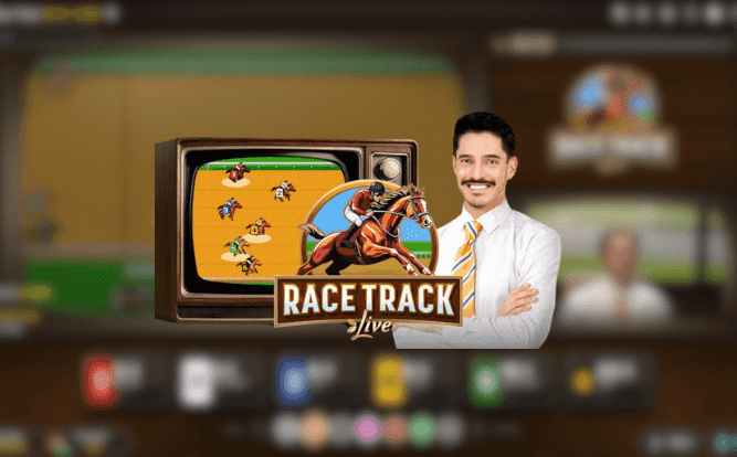 banner Race Track Live